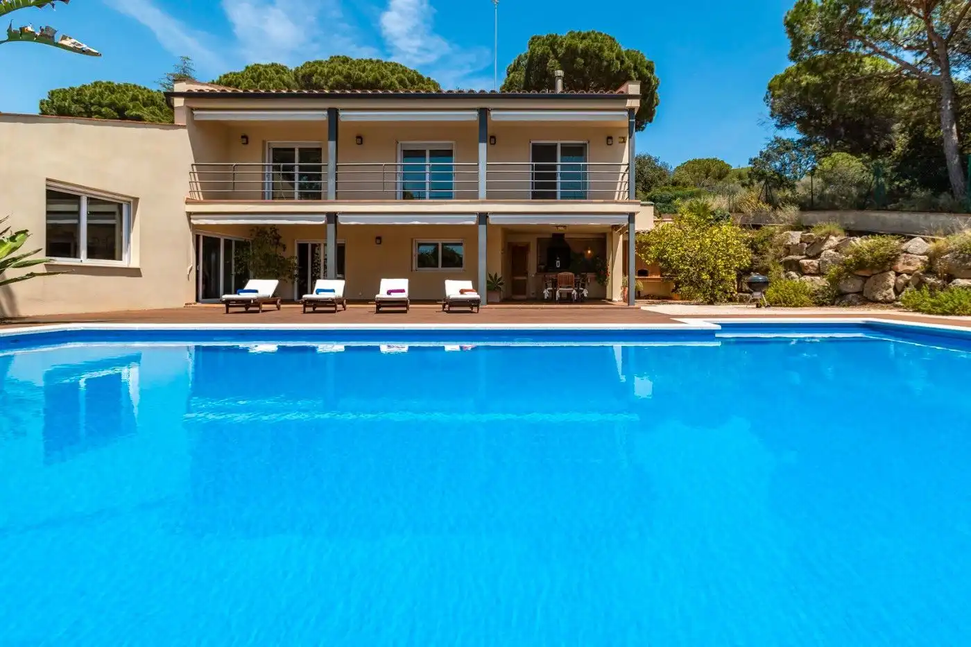 Piscina de Casa o xalet en venda en Cabrera de Mar amb Aire condicionat, Traster i Piscina
