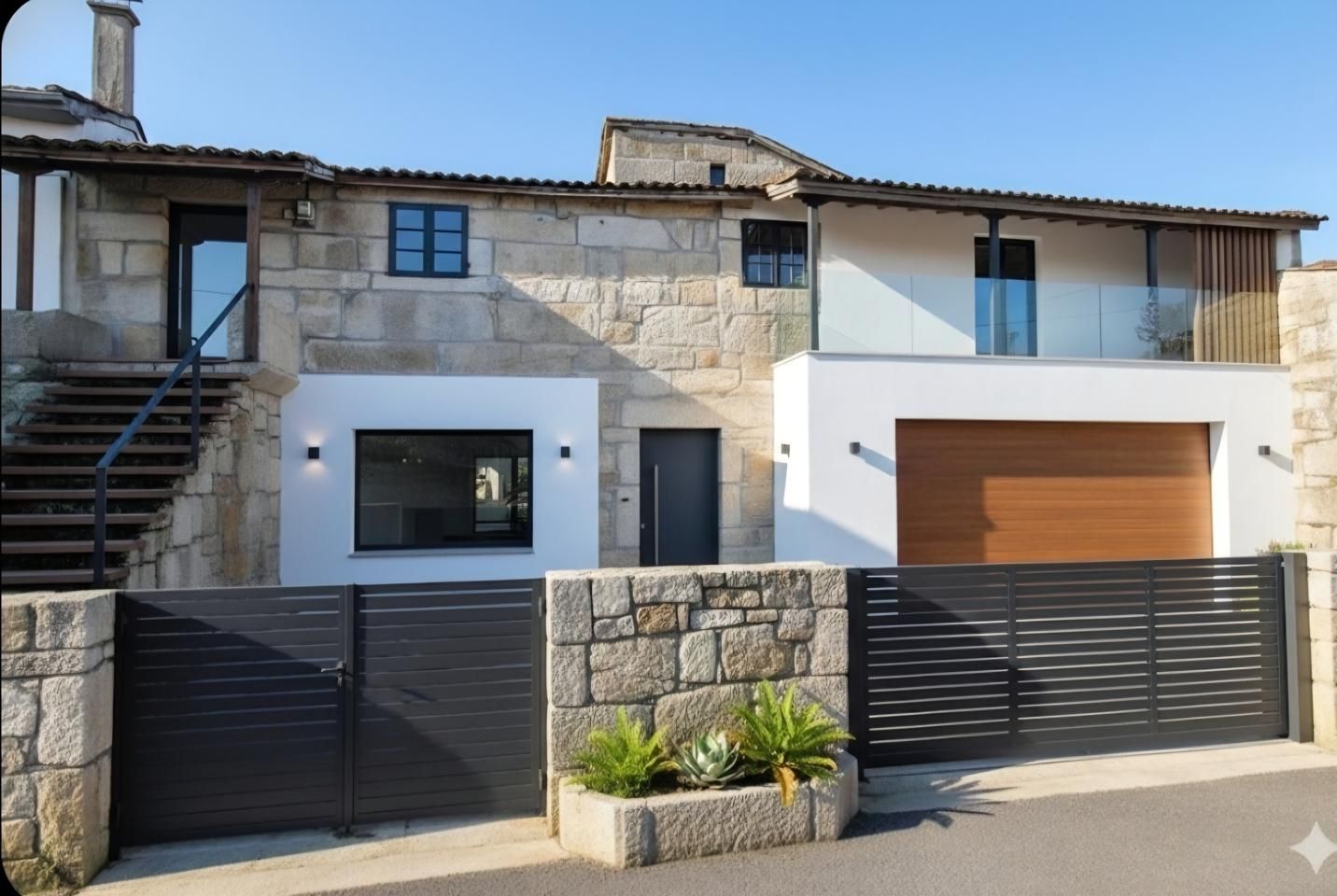 Exterior view of Country house for sale in Esgos