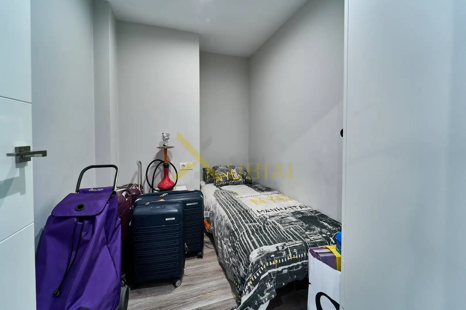 Bedroom of Flat for sale in A Coruña Capital   with Storage room, Furnished and Balcony