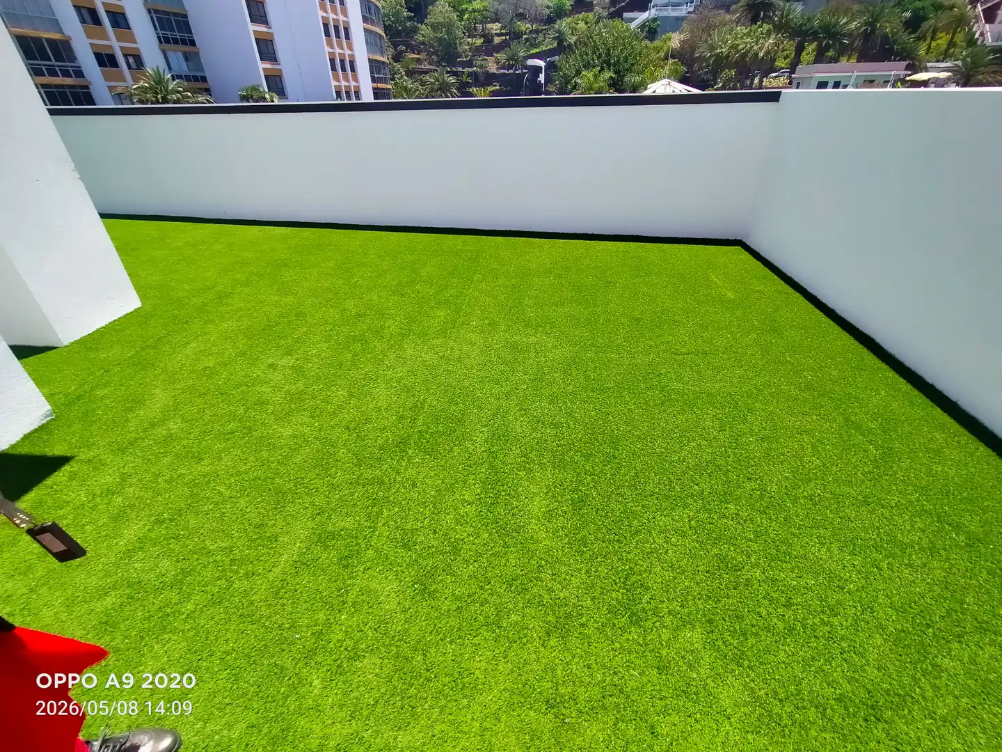Terrassa de Apartament de lloguer en Puerto de la Cruz amb Parquet, Moblat i Forn