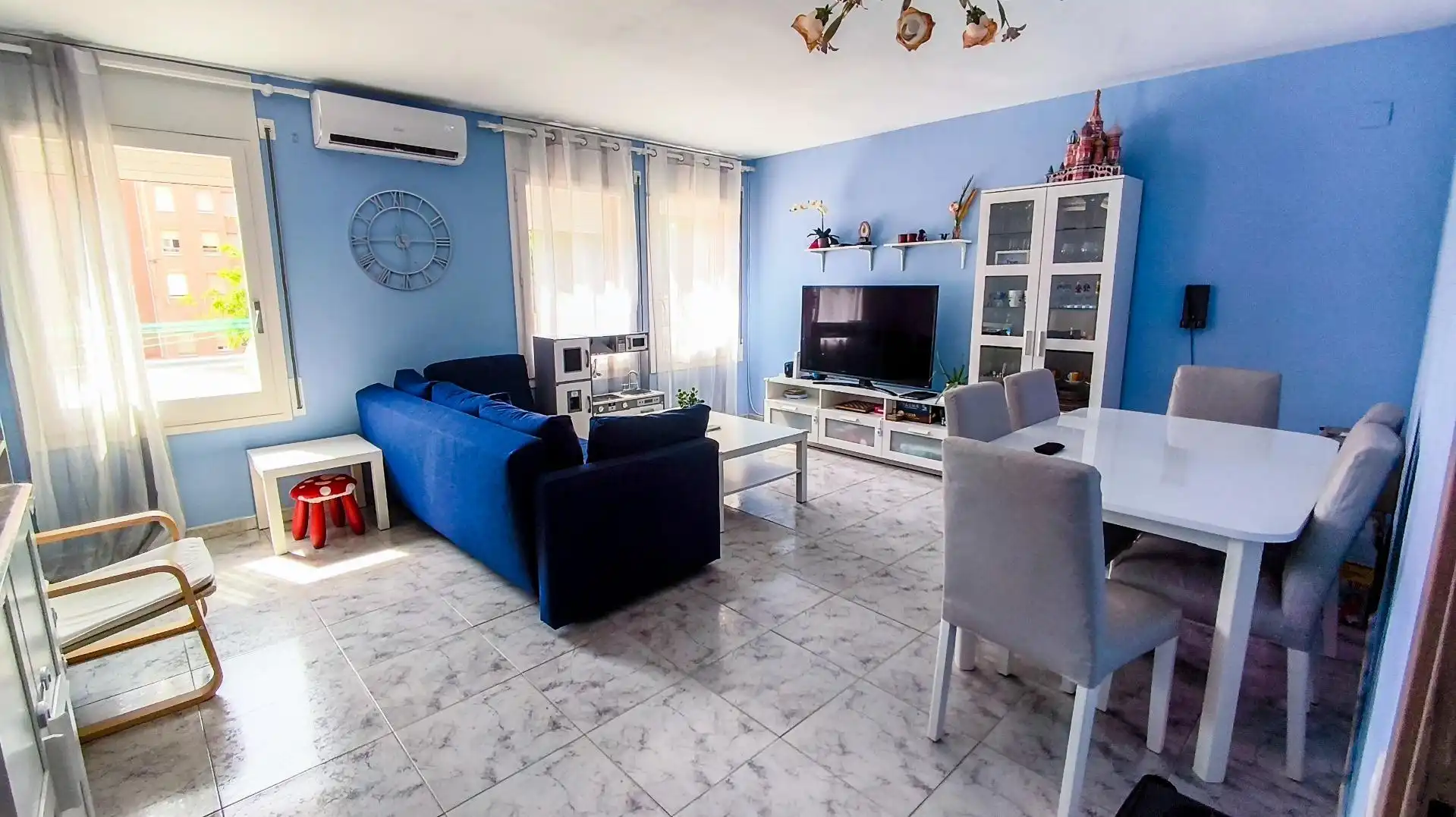 Sala d'estar de Pis en venda en Reus amb Aire condicionat, Calefacció i Moblat