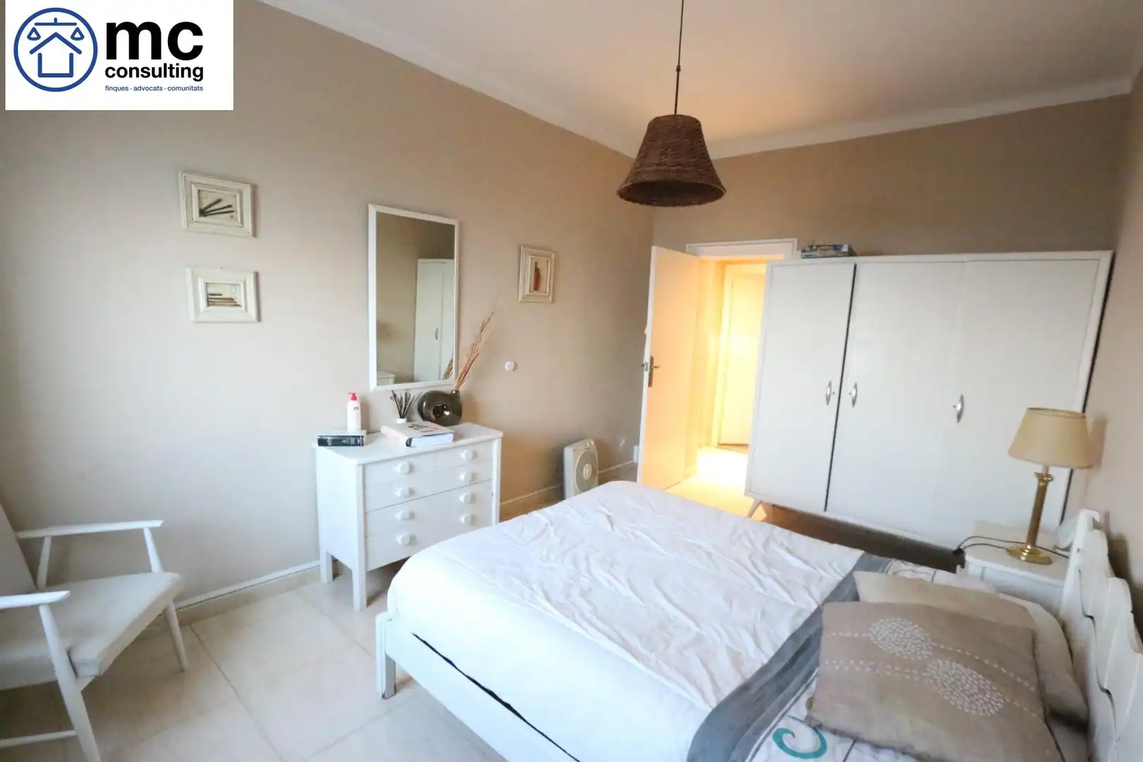 Bedroom of Flat for sale in Mataró  with Terrace and Balcony