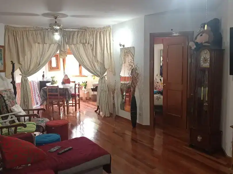 Sala de estar de Piso de alquiler en El Espinar con Amueblado