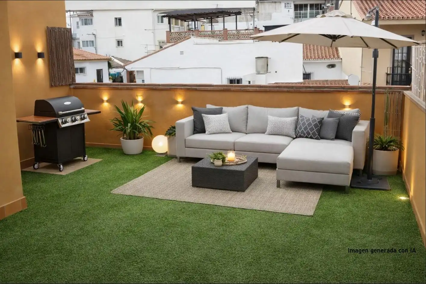 Terraza de Piso en venta en Málaga con Terraza
