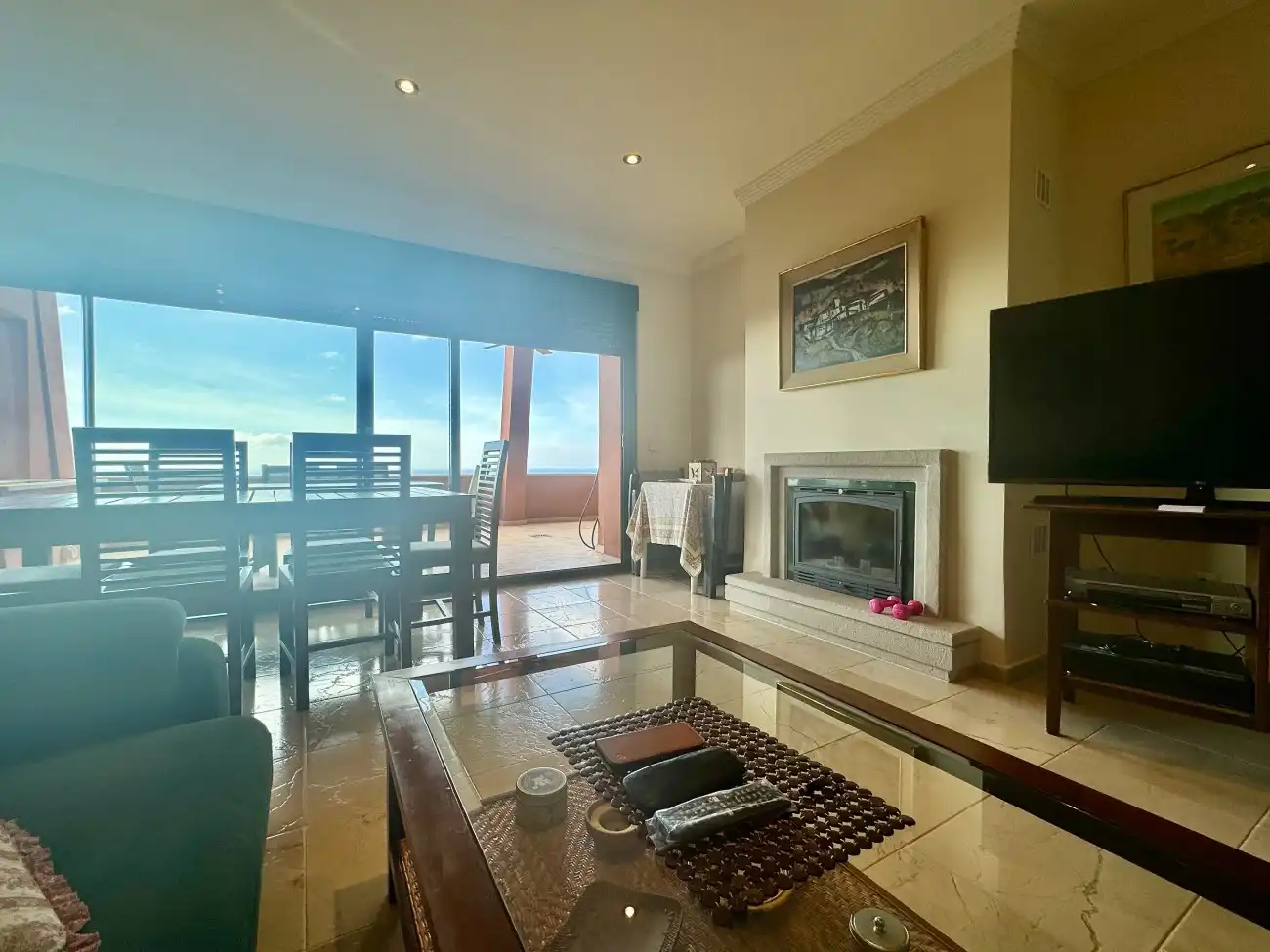 Living room of Apartments for sale in Marbella  with Terrace, Storage room and Furnished