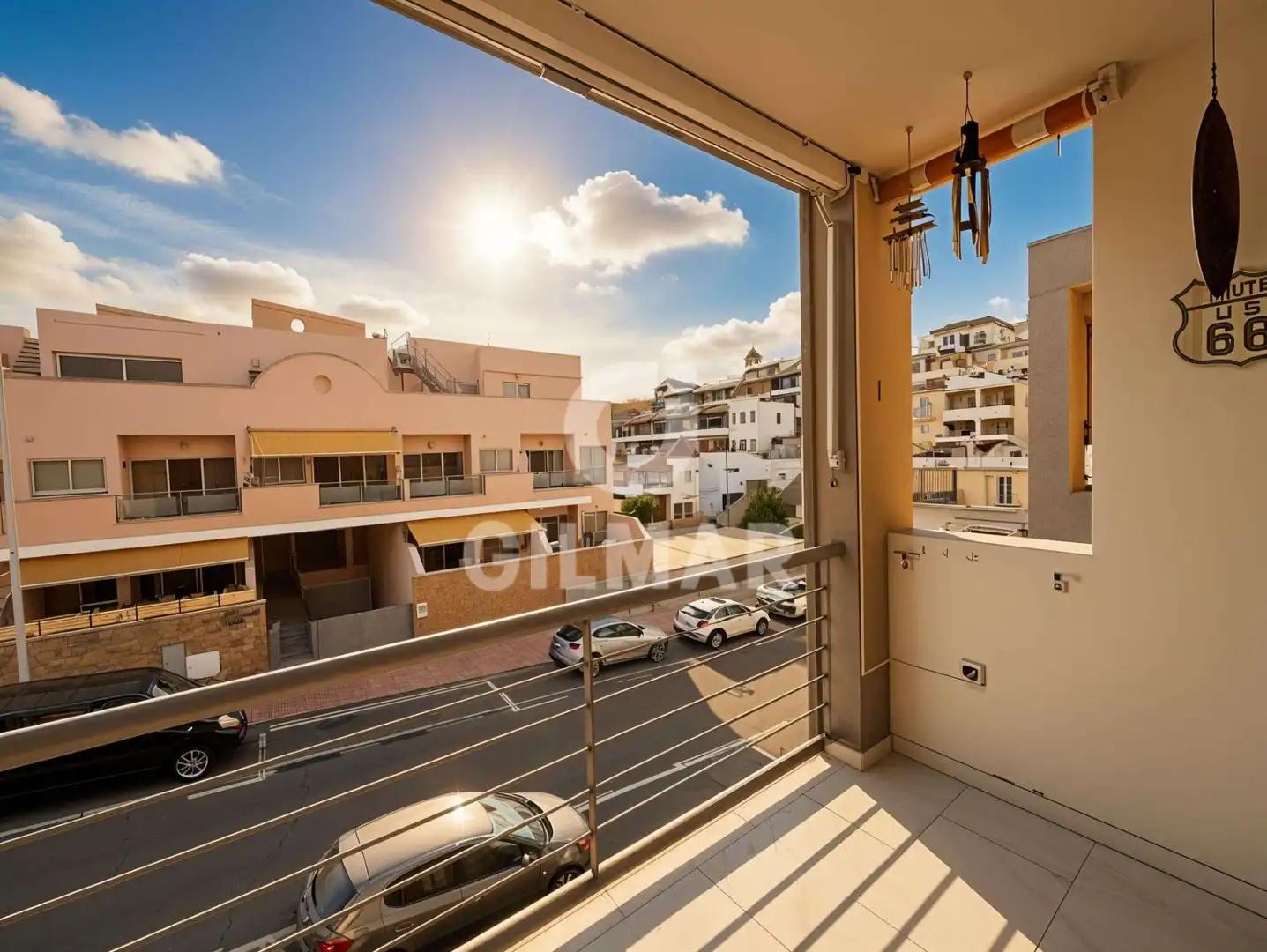 Außenansicht von Wohnung zur Miete in Adeje mit Klimaanlage, Terrasse und Abstellraum