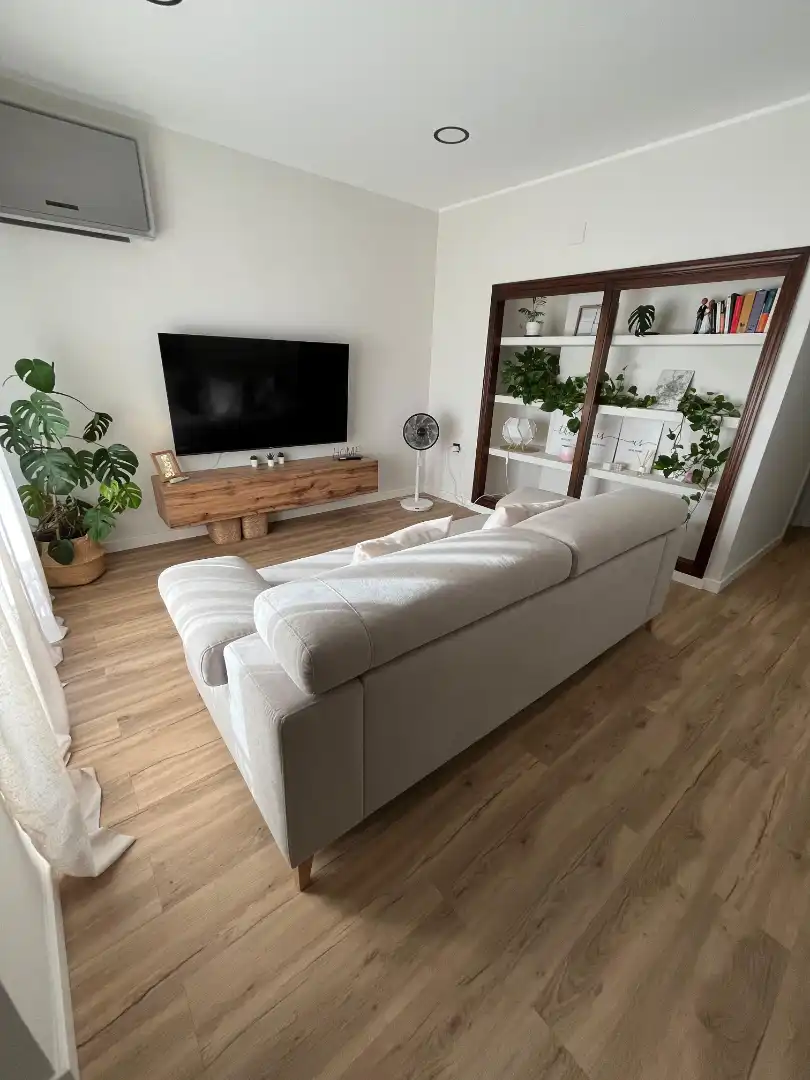 Sala de estar de Piso en venta en Plasencia con Aire acondicionado, Calefacción y Amueblado