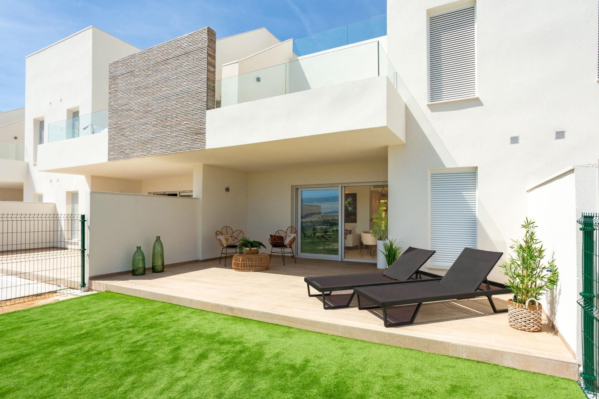 Terrace of Apartment for sale in Algorfa  with Air Conditioner, Heating and Private garden