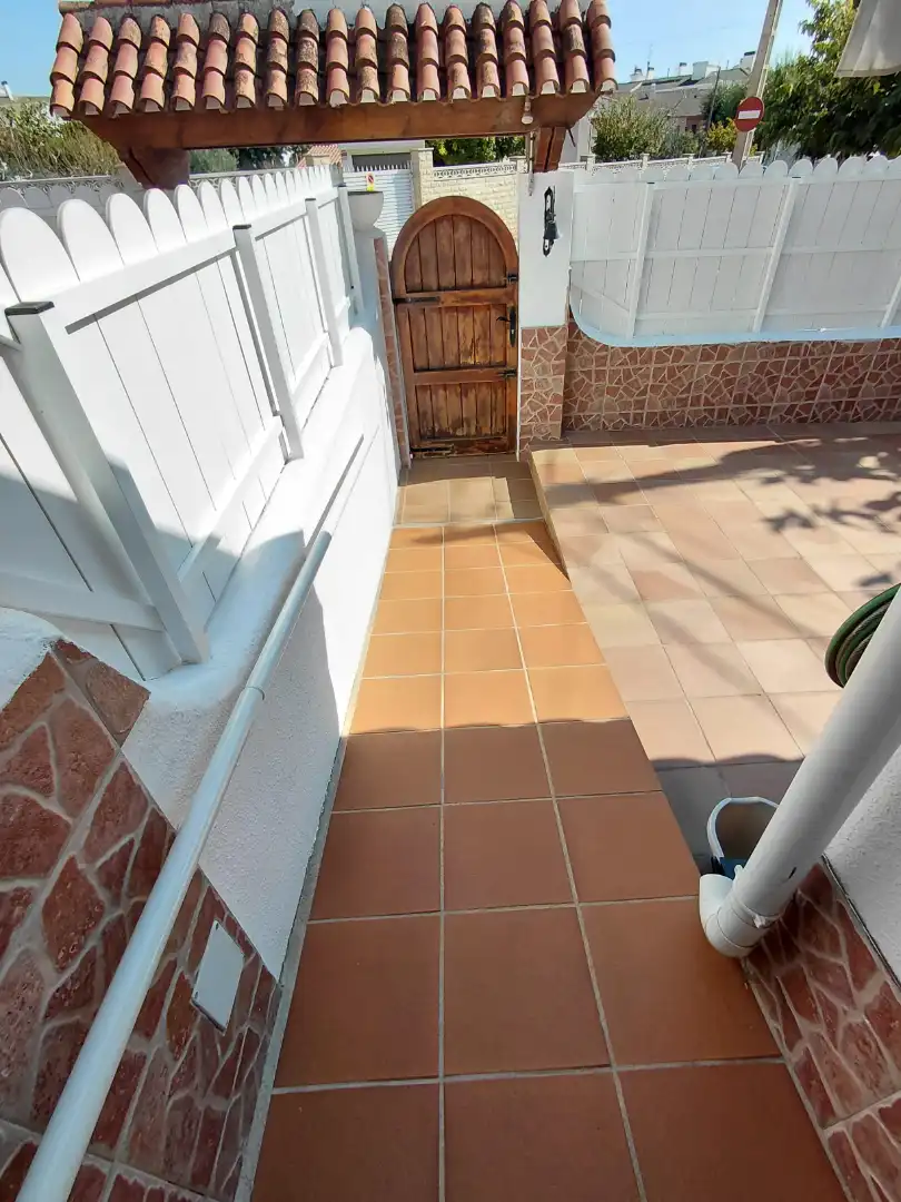 Exterior view of Detached homes for sale in El Vendrell  with Air Conditioner, Heating and Terrace