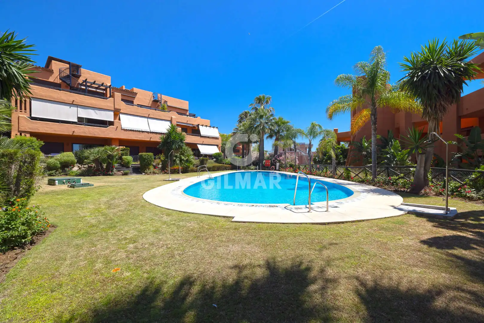 Jardín de Apartamento en venta en Estepona con Calefacción, Jardín privado y Trastero