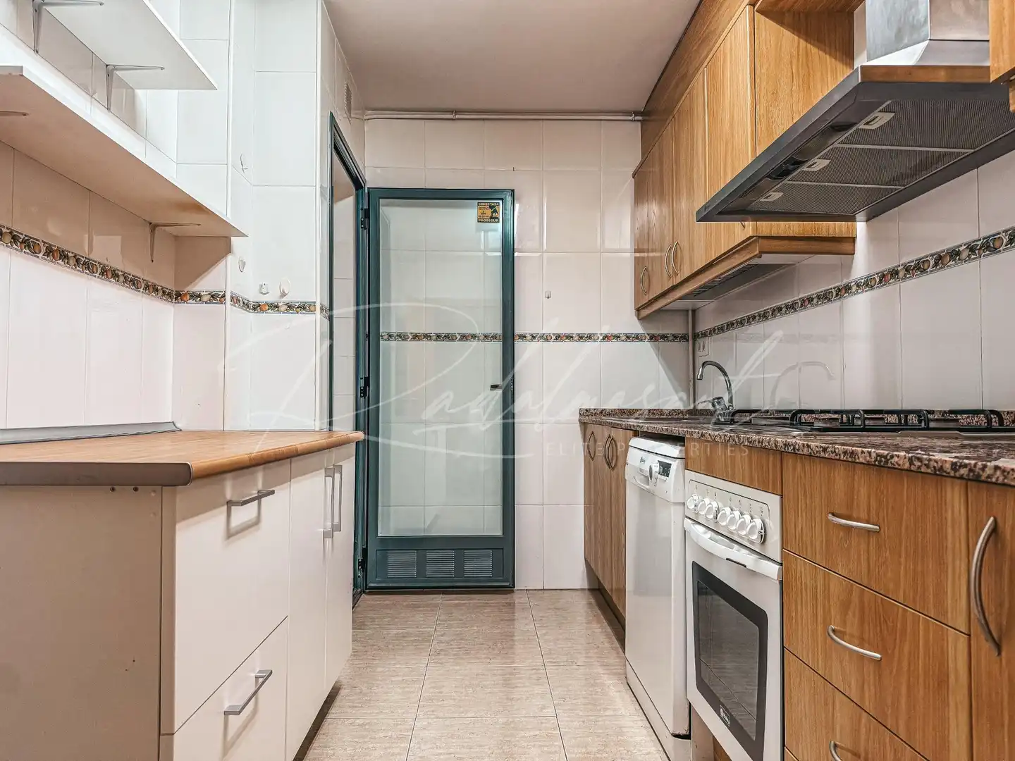Küche von Wohnung zum Verkauf in Cambrils mit Klimaanlage, Heizung und Privatgarten