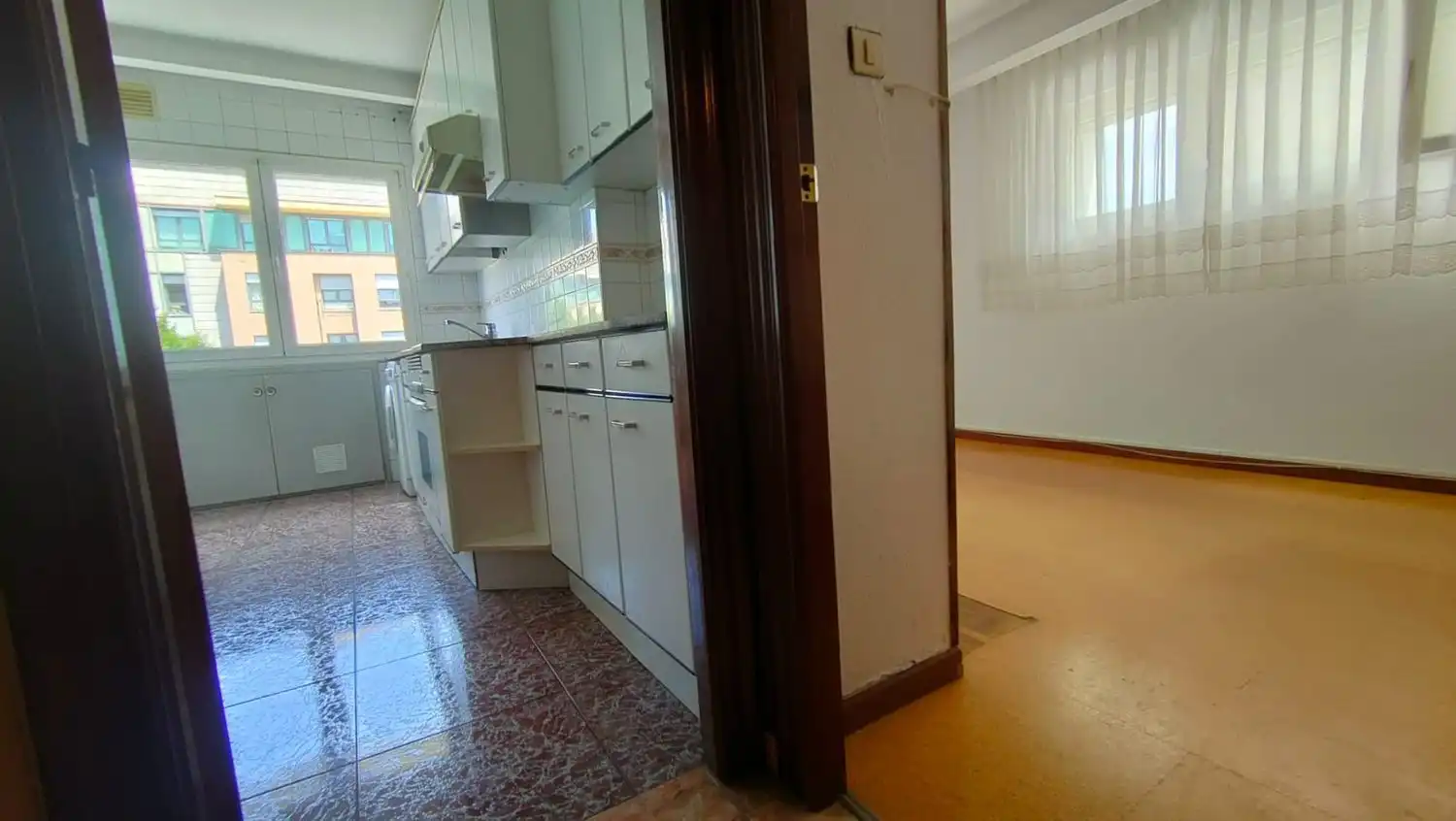 Kitchen of Flat for sale in Gijón   with Heating and Swimming Pool