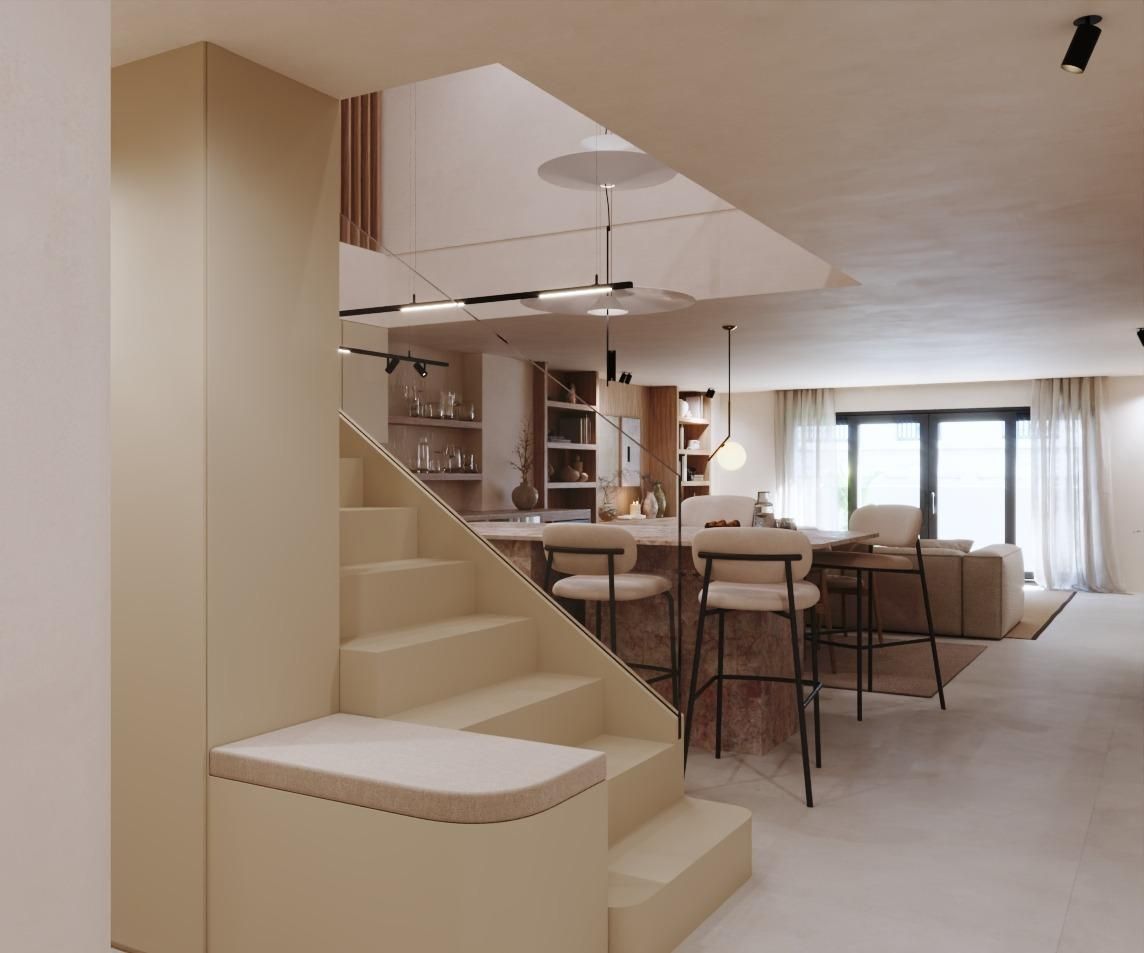 Sala d'estar de Dúplex en venda en Alicante / Alacant amb Aire condicionat, Calefacció i Terrassa
