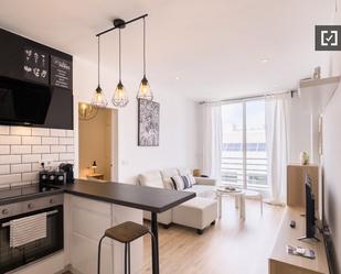 Kitchen of Flat to rent in  Barcelona Capital  with Air Conditioner, Heating and Furnished