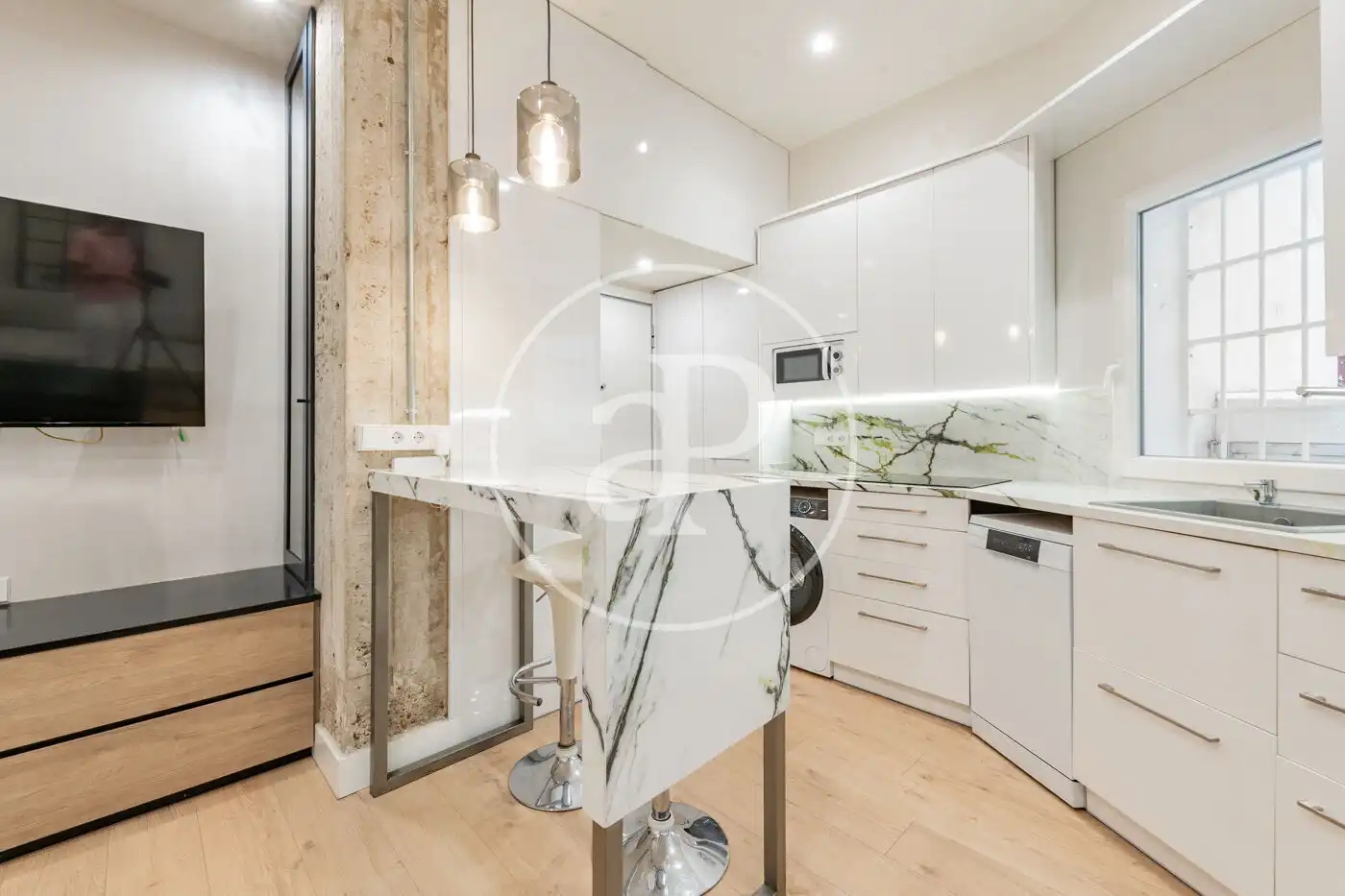 Cocina de Piso en venta en Madrid con Aire acondicionado, Calefacción y Jardín privado