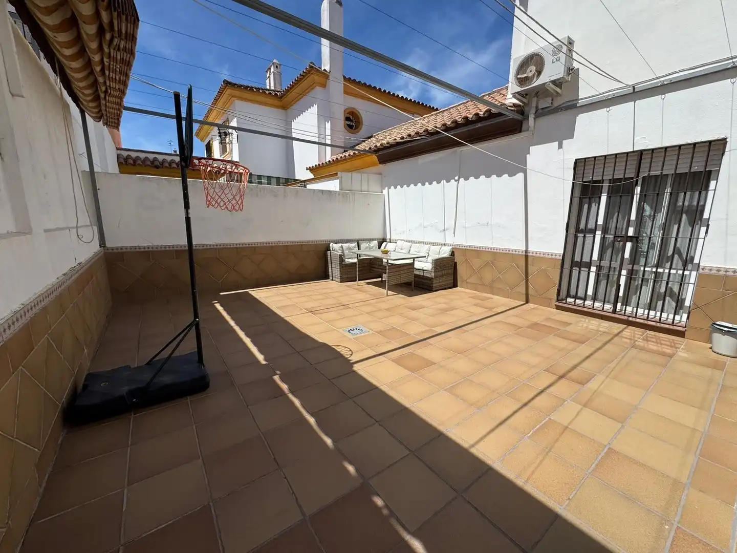 Terrace of Detached homes for sale in Sanlúcar de Barrameda  with Air Conditioner and Storage room