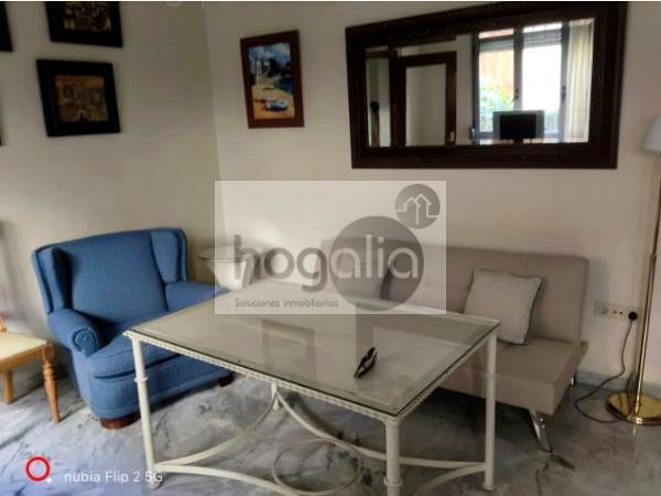 Sala d'estar de Planta baixa de lloguer en  Sevilla Capital amb Aire condicionat i Moblat