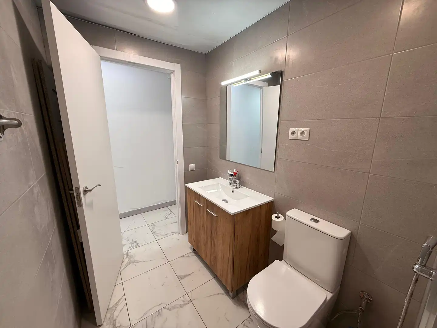 Bathroom of Flat for sale in Mont-roig del Camp  with Air Conditioner, Heating and Balcony