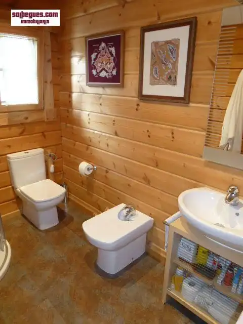 Baño de Casa o chalet en venta en Begues con Aire acondicionado, Calefacción y Jardín privado