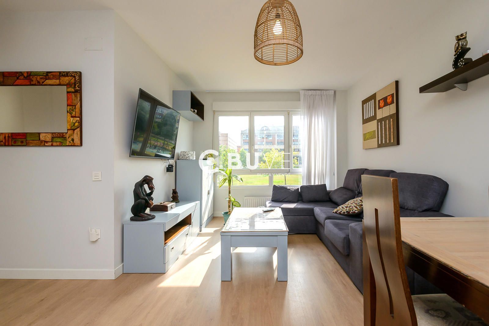 Sala de estar de Piso en venta en Gijón  con Calefacción, Trastero y Amueblado