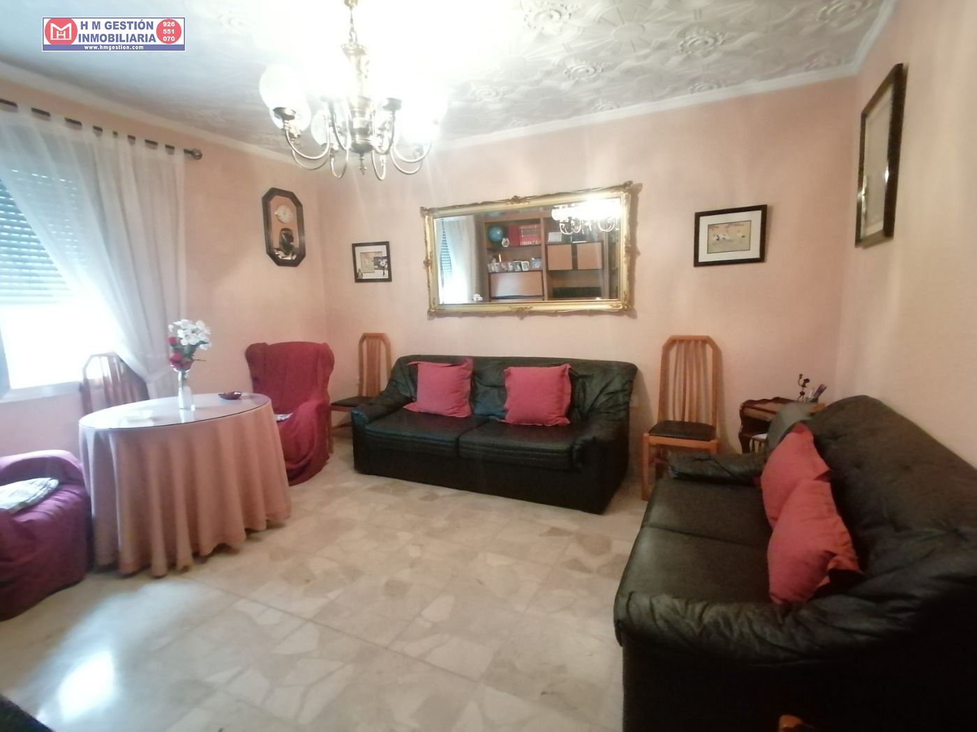 Living room of House or chalet for sale in Herencia  with Heating and Terrace
