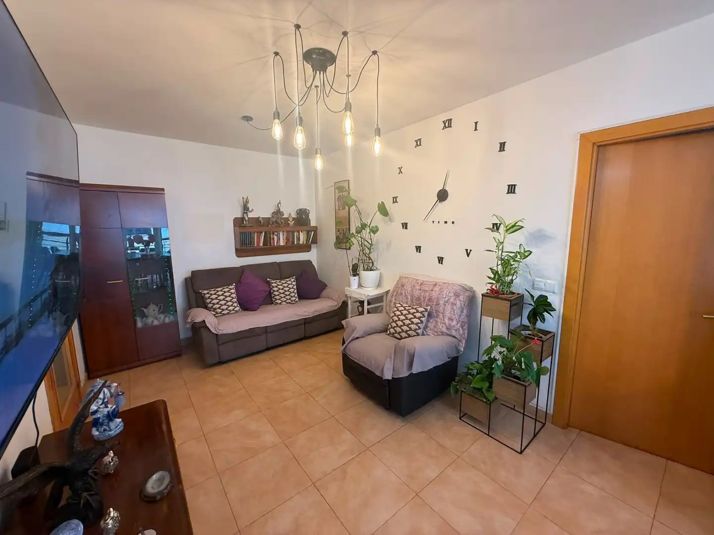 Sala d'estar de Pis en venda en Sant Celoni amb Calefacció