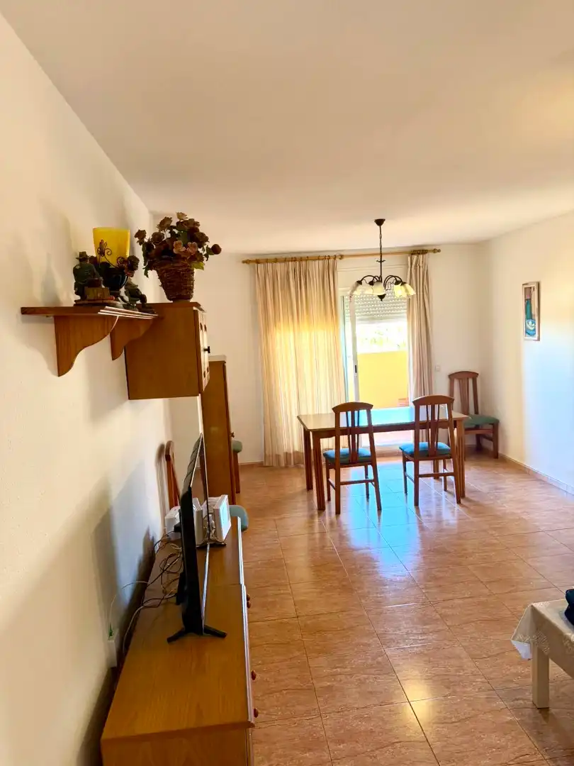Comedor de Piso de alquiler en El Ejido con Aire acondicionado, Calefacción y Jardín privado