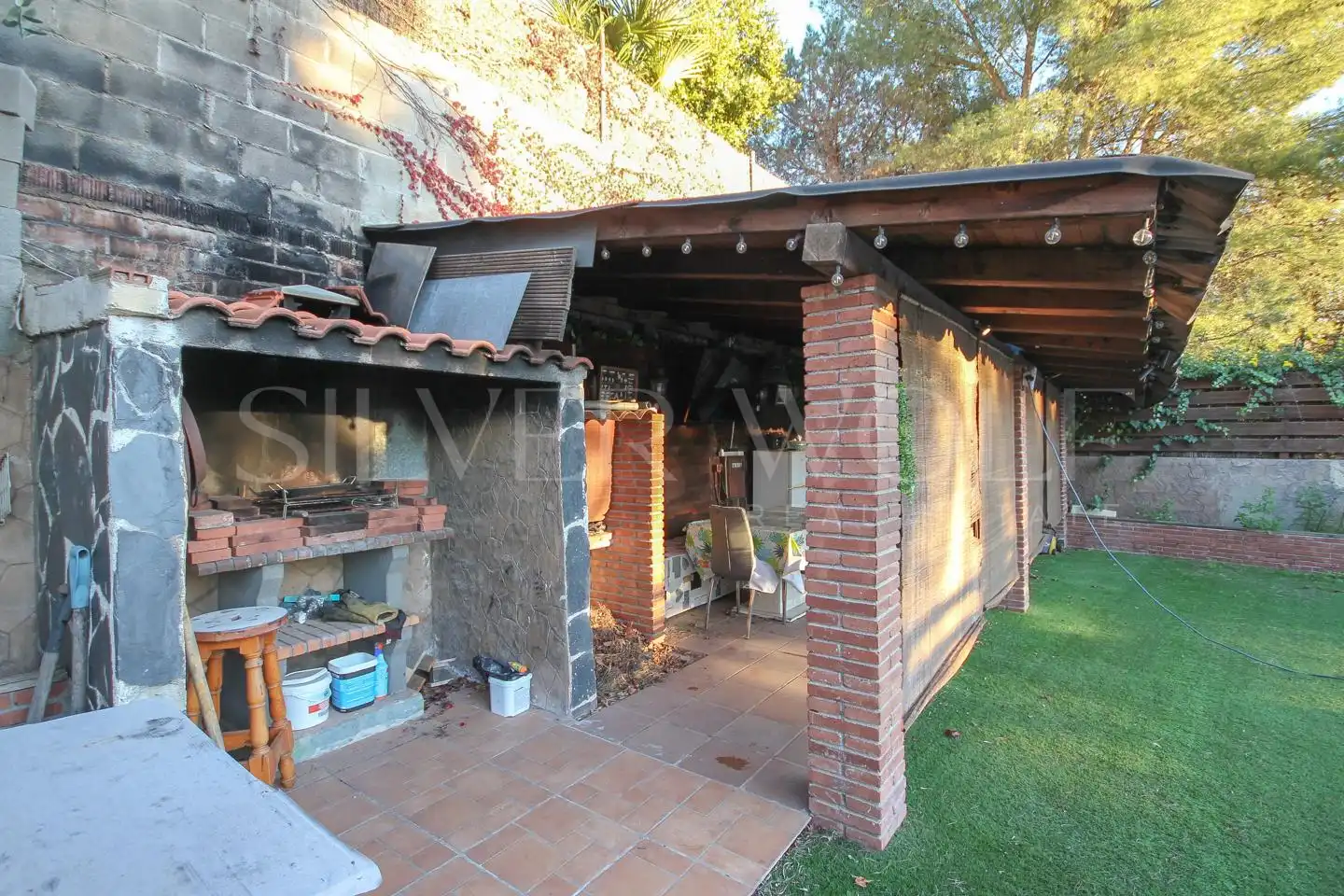 Terrasse von Haus oder Chalet zum Verkauf in Sant Fost de Campsentelles mit Klimaanlage, Heizung und Privatgarten
