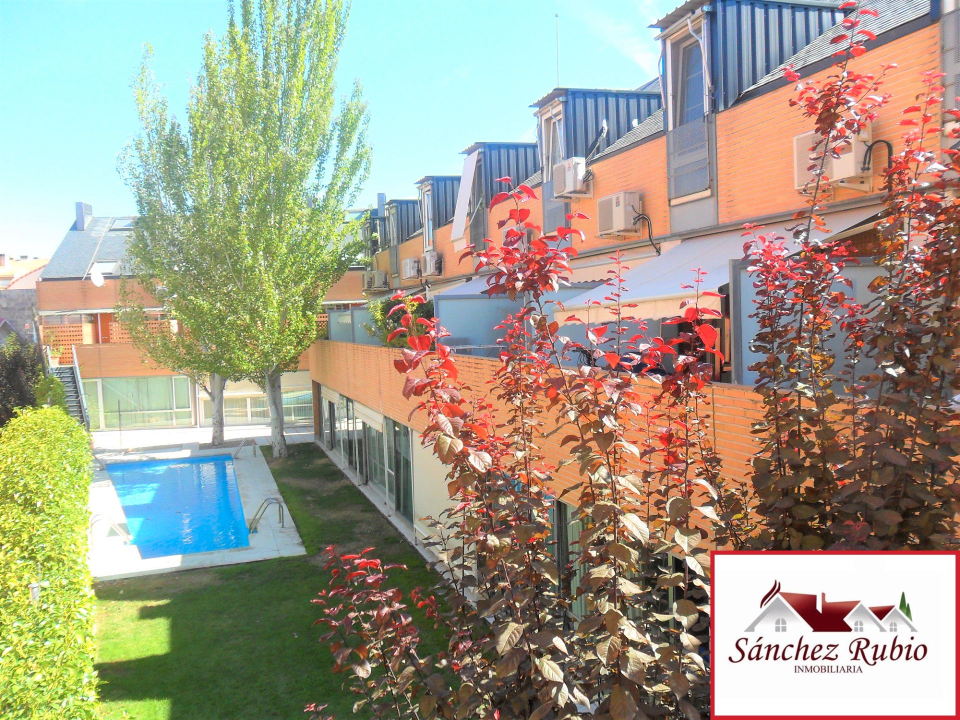 Exterior view of Flat to rent in Torrelodones  with Air Conditioner, Heating and Private garden