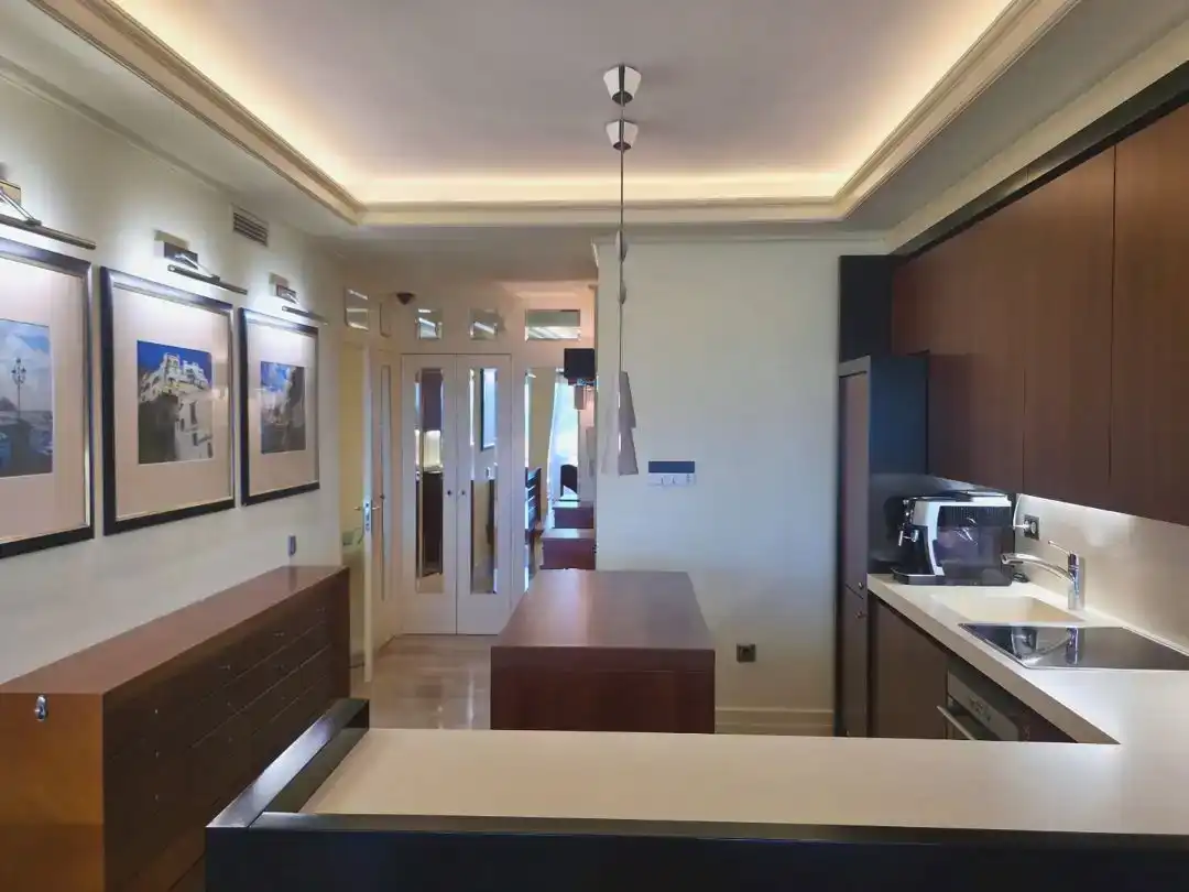 Cocina de Apartamento en venta en Marbella con Aire acondicionado, Piscina y Balcón