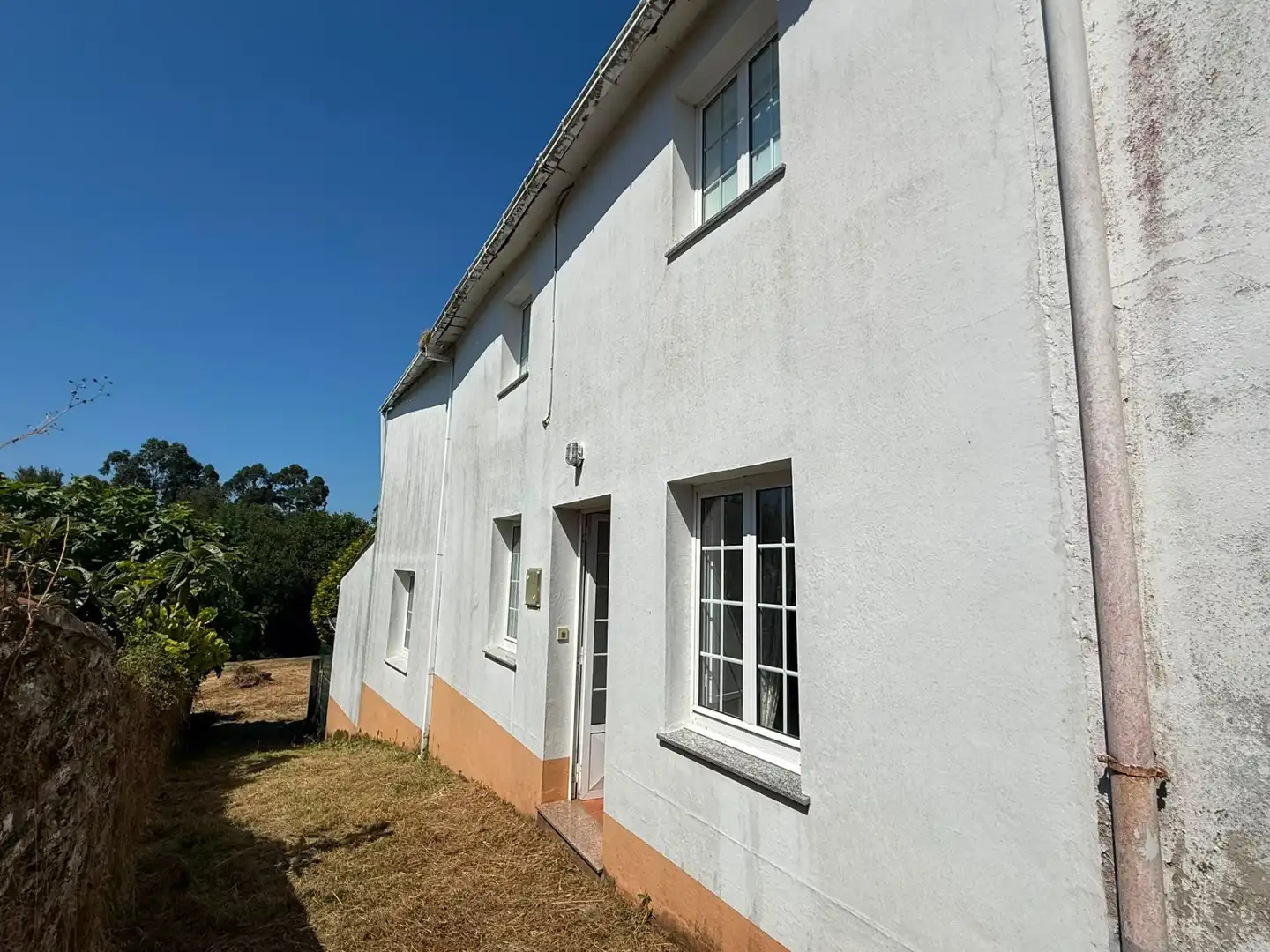 Vista exterior de Casa adosada en venta en Narón con Jardín privado, Terraza y Trastero