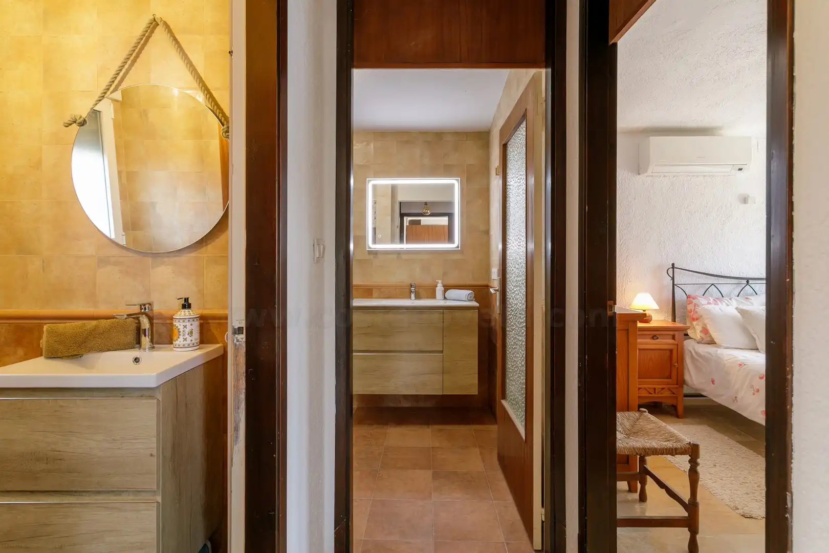 Bathroom of Houses for sale in El Campello  with Air Conditioner, Private garden and Terrace