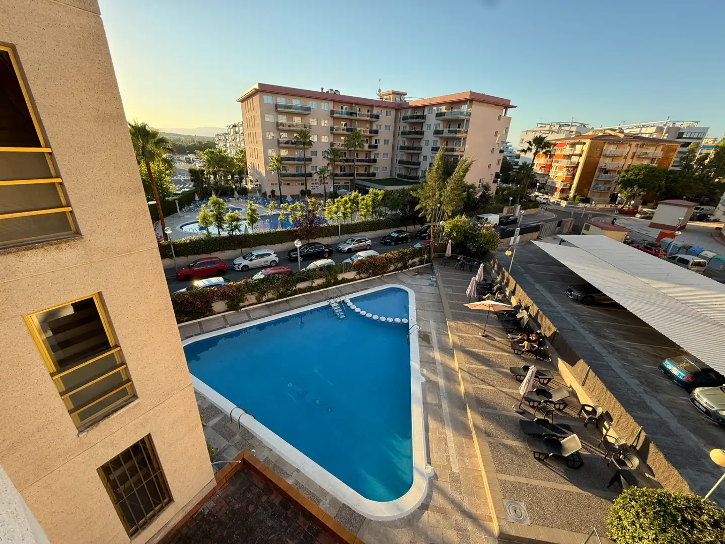 Swimming pool of Flat for sale in Vila-seca  with Air Conditioner, Heating and Parquet flooring