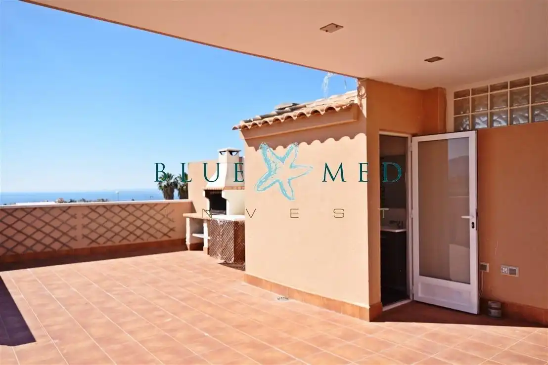 Vista exterior de Ático en venta en Mazarrón con Aire acondicionado, Calefacción y Terraza