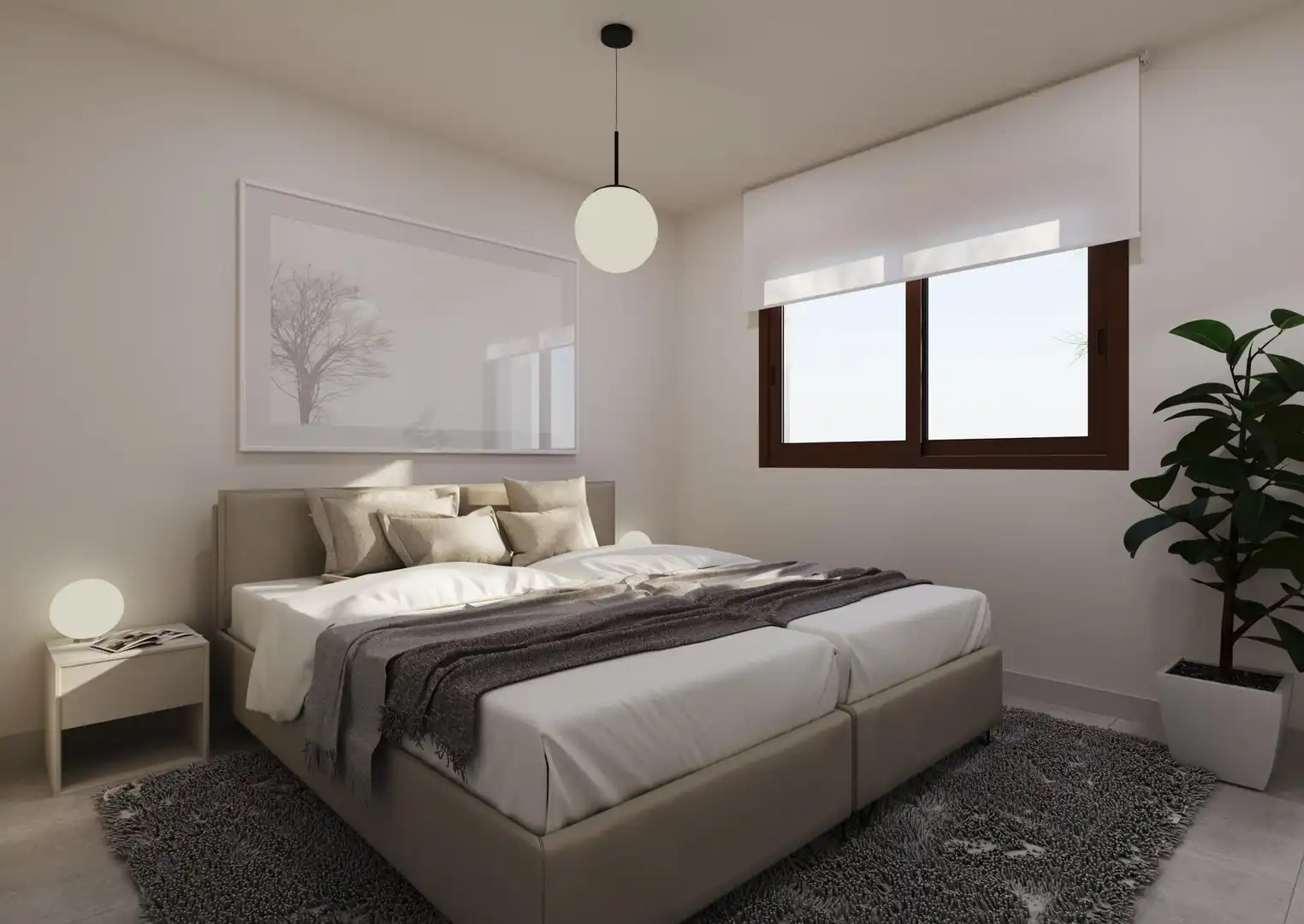 Schlafzimmer von Wohnungen zum Verkauf in Capdepera mit Heizung, Terrasse und Abstellraum