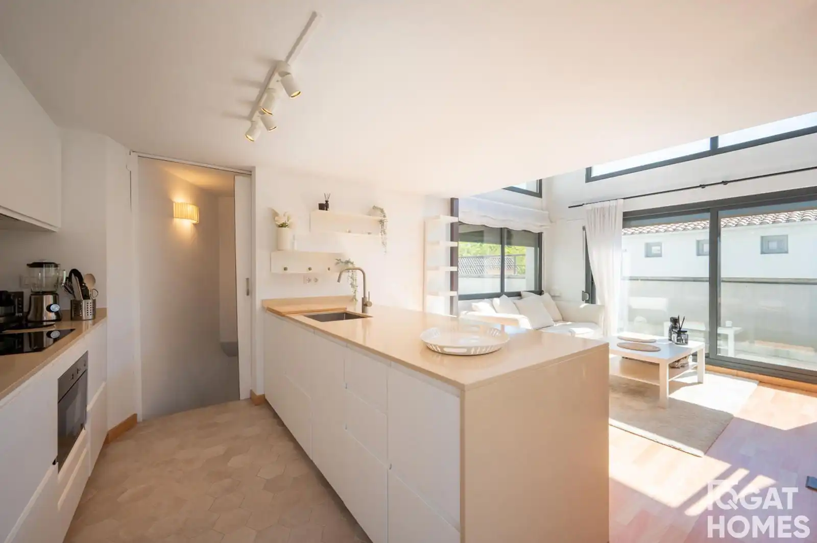 Cocina de Piso en venta en Sant Cugat del Vallès con Aire acondicionado, Calefacción y Terraza