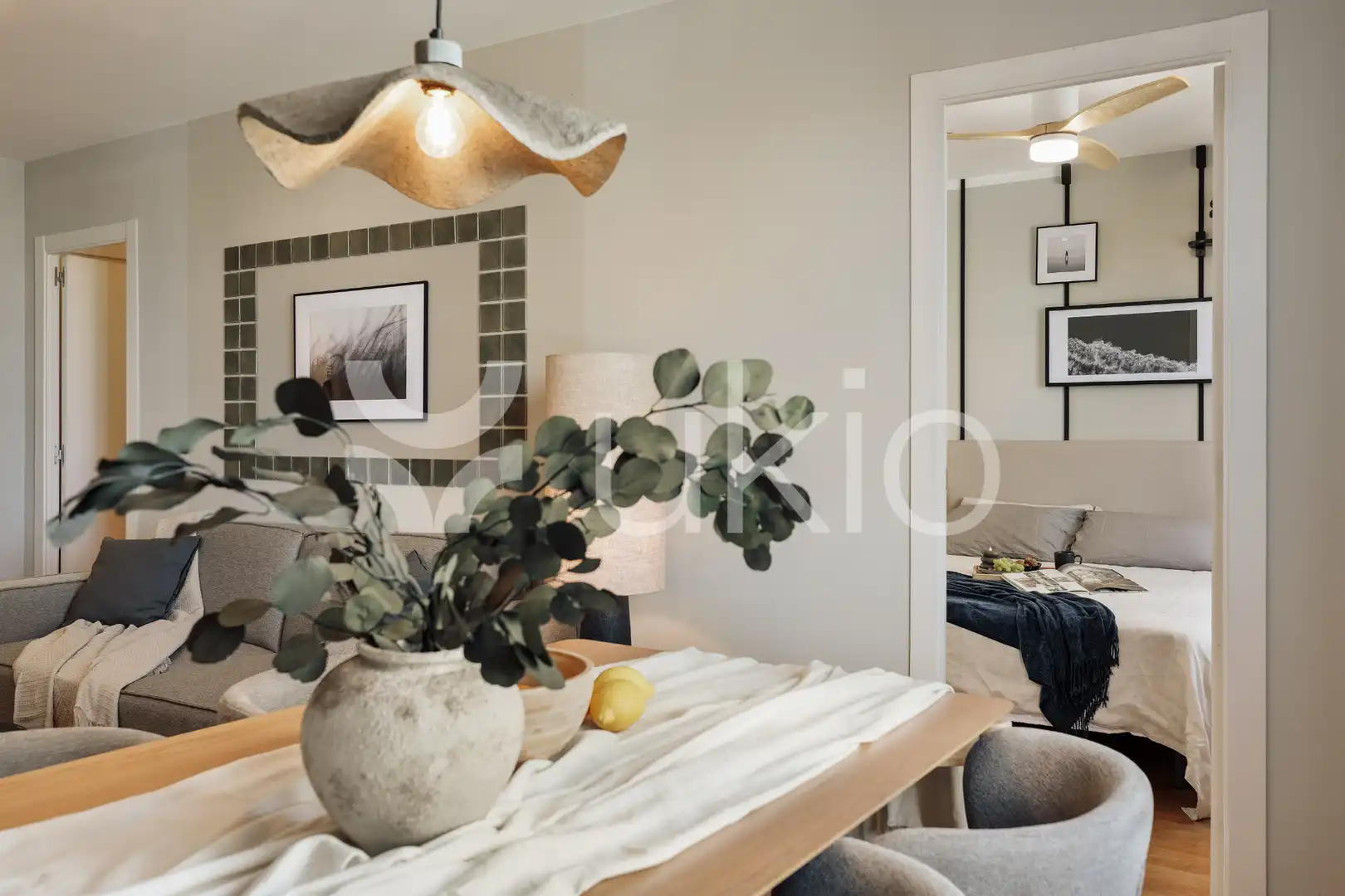 Dining room of Apartments for rent in Barcelona  with Heating, Furnished and Oven