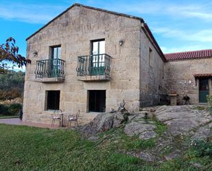 Exterior view of House or chalet for sale in Ponte Caldelas  with Heating, Private garden and Parquet flooring