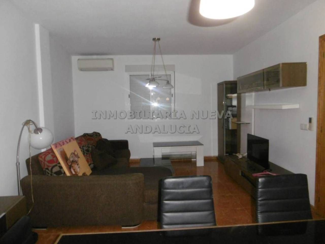 Sala d'estar de Casa o xalet de lloguer en Huércal de Almería amb Aire condicionat, Terrassa i Moblat