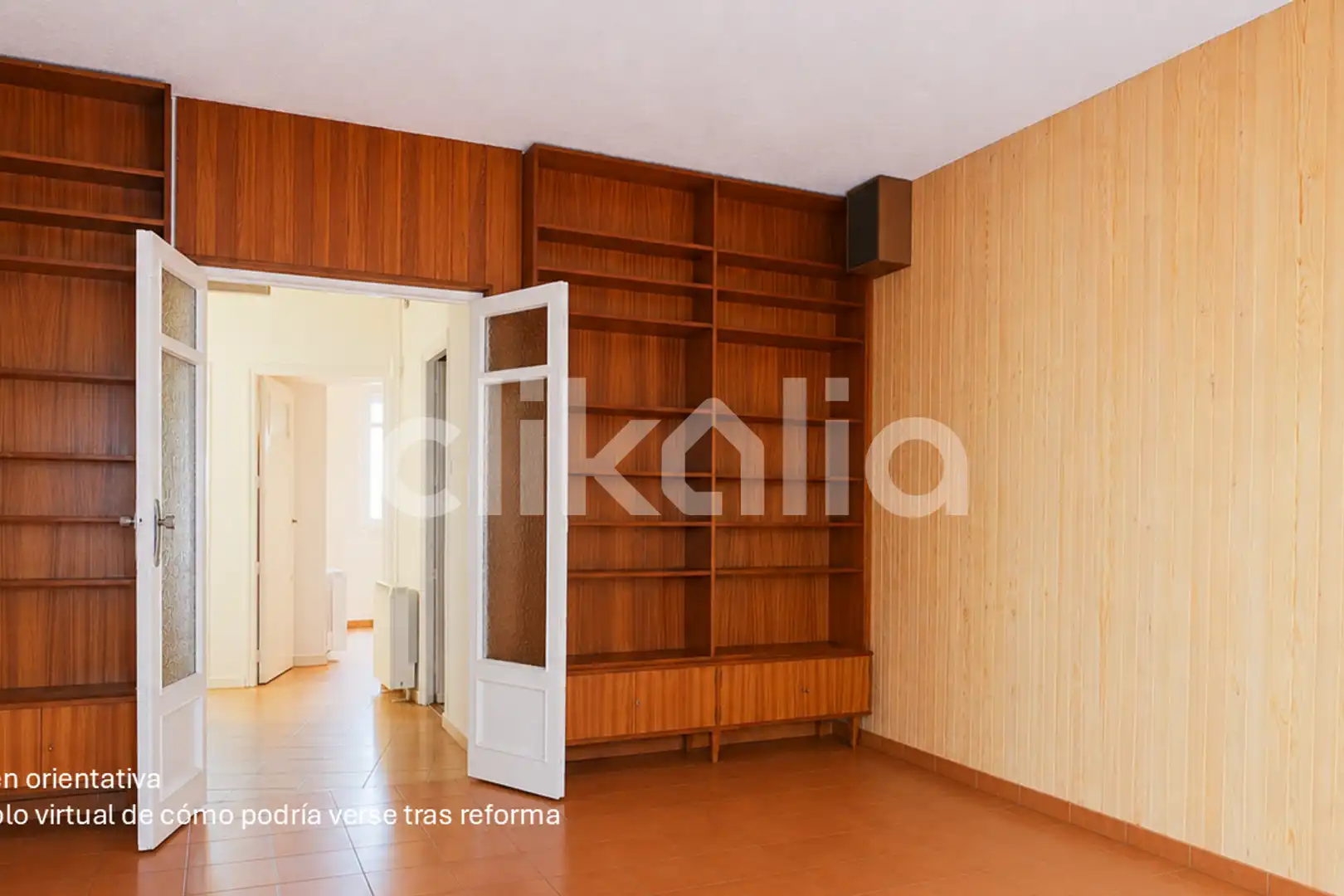 Sala de estar de Piso en venta en Madrid con Calefacción y Terraza
