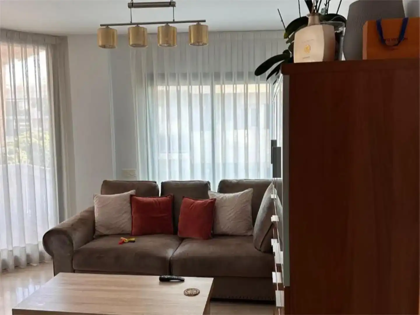Sala d'estar de Pis en venda en Cambrils amb Aire condicionat, Piscina i Balcó