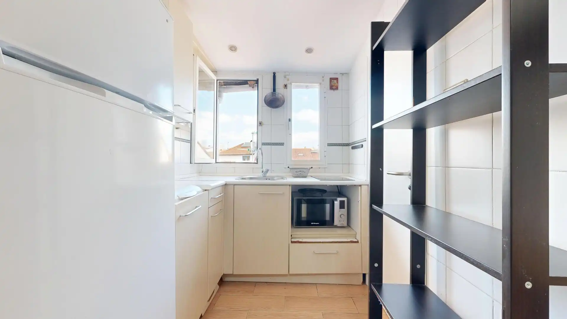 Küche von Wohnung zum Verkauf in Bilbao  mit Heizung und Möbliert