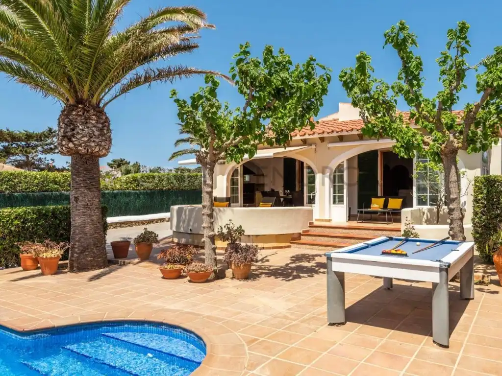 Terraza de Casa o chalet en venta en Ciutadella de Menorca con Piscina