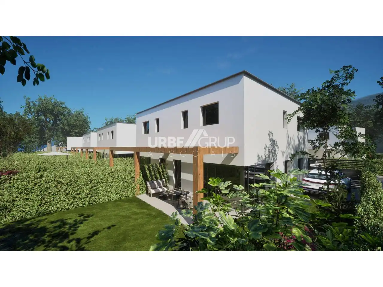 Jardín de Casa adosada en venta en Vacarisses con Aire acondicionado, Calefacción y Jardín privado