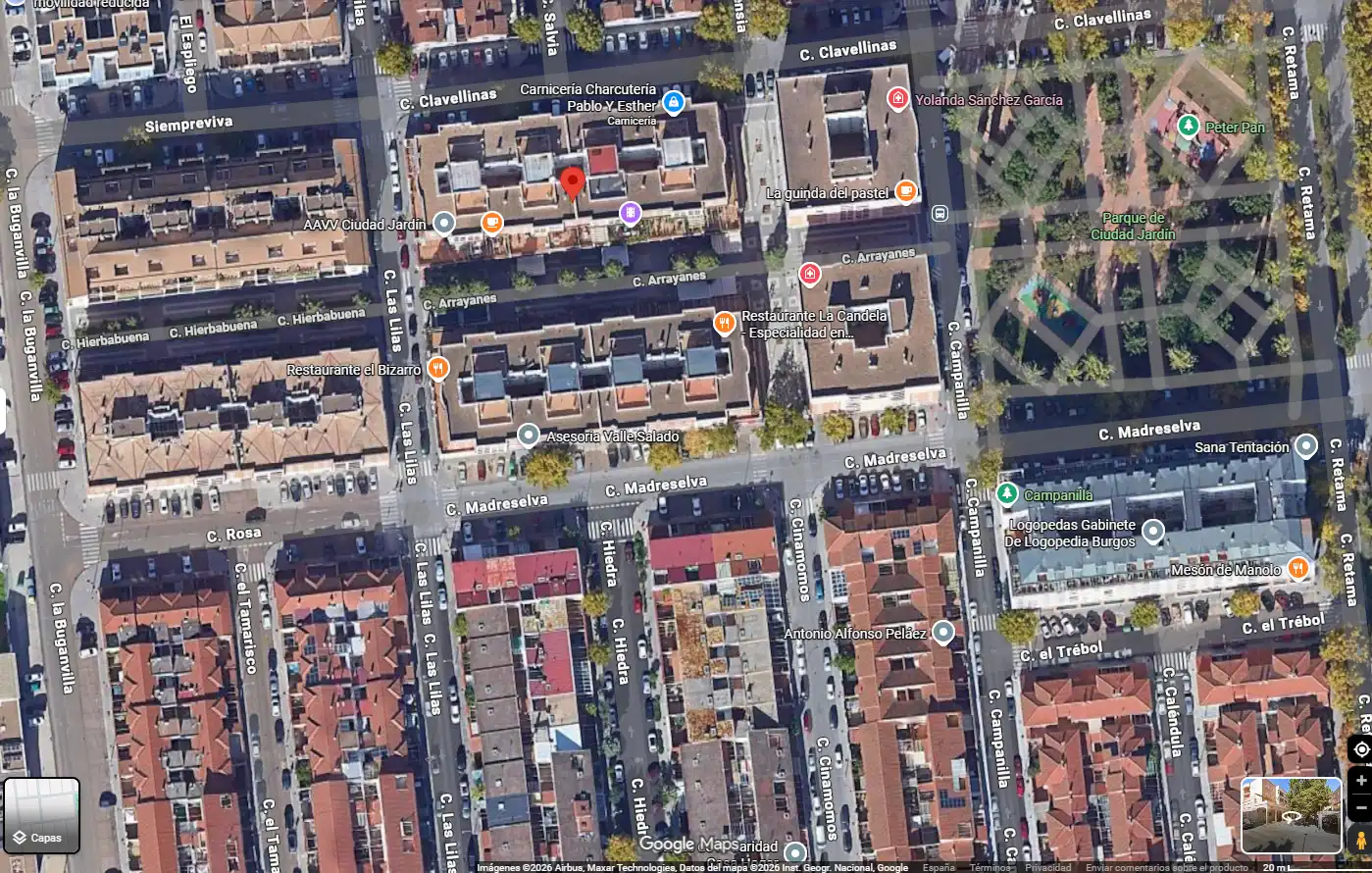 Aparcament amb ascensor en venda a Calle Madreselva 16