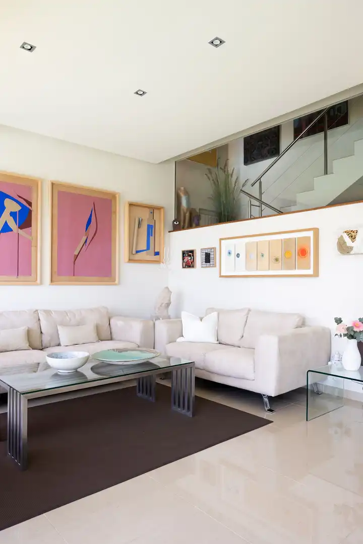 Sala de estar de Casa o chalet en venta en Málaga con Terraza