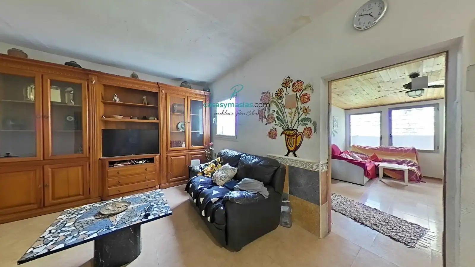 Sala d'estar de Finca rústica en venda en Castellet i la Gornal amb Calefacció, Jardí privat i Alarma
