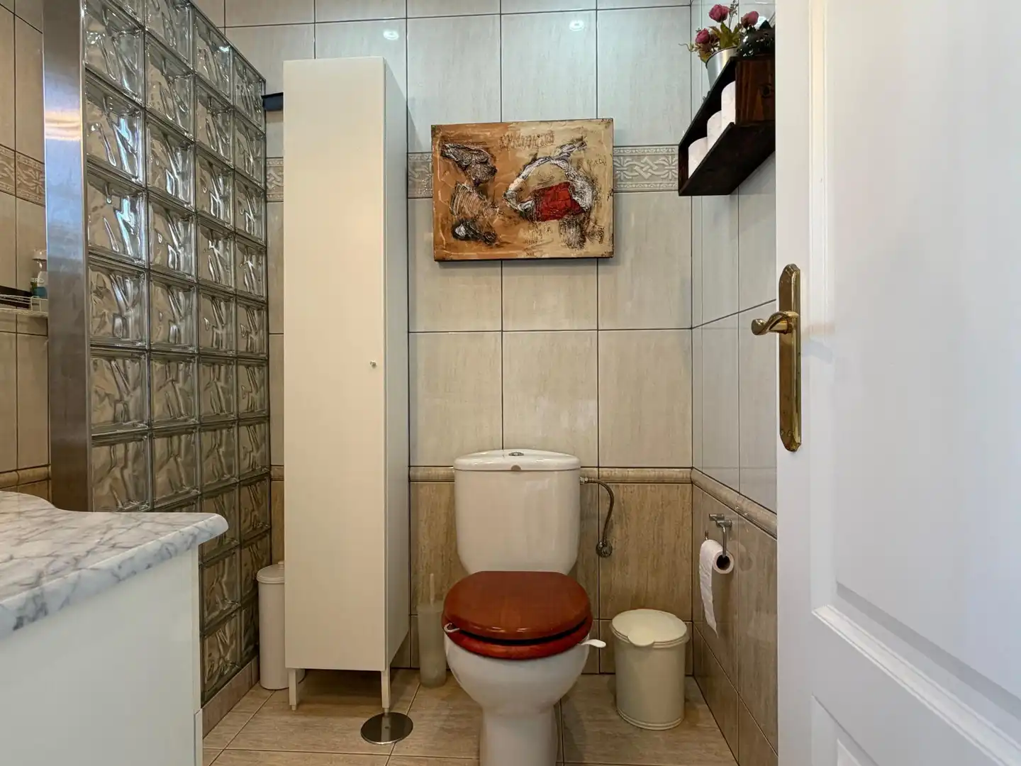 Bathroom of Flat for sale in Mijas  with Private garden, Terrace and Community pool