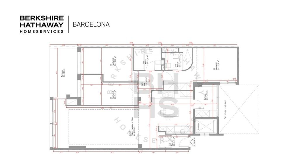 Apartament en venda en  Barcelona Capital amb Aire condicionat, Terrassa i Moblat