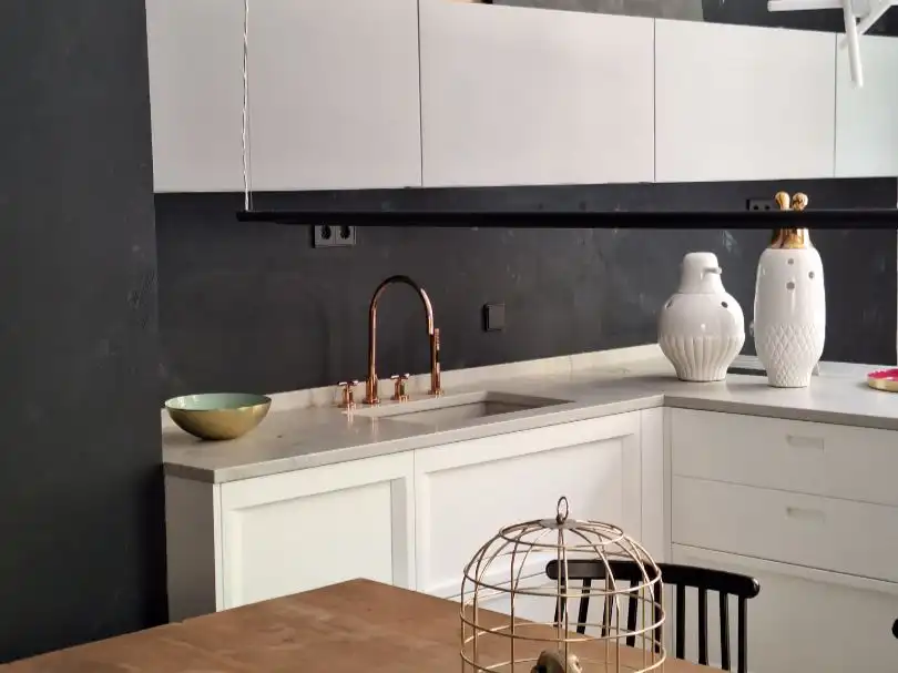 Kitchen of Office for rent in Madrid  with Air Conditioner, Heating and Furnished